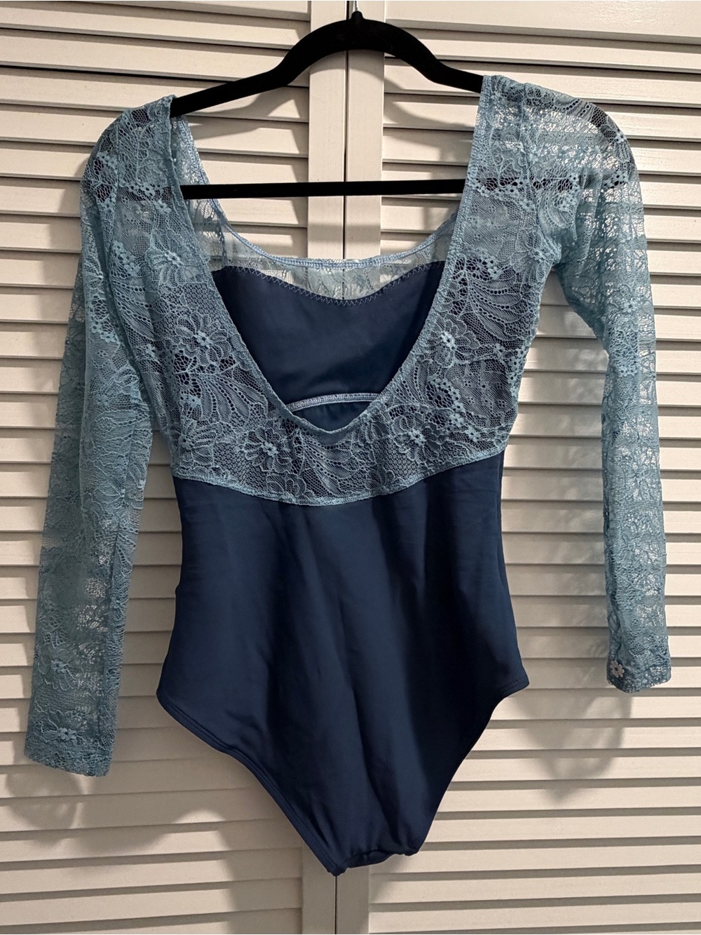 NWT DellaLo Milano Lace Leotard - Picture 3 of 7